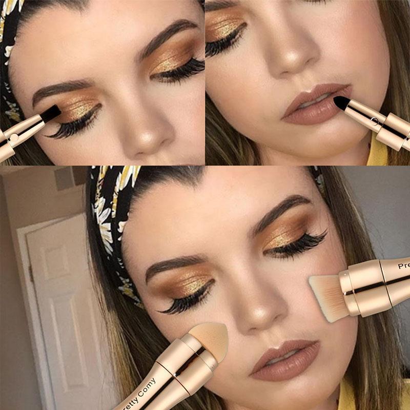 4-in-1 Makeup Brush - Make Beauty 